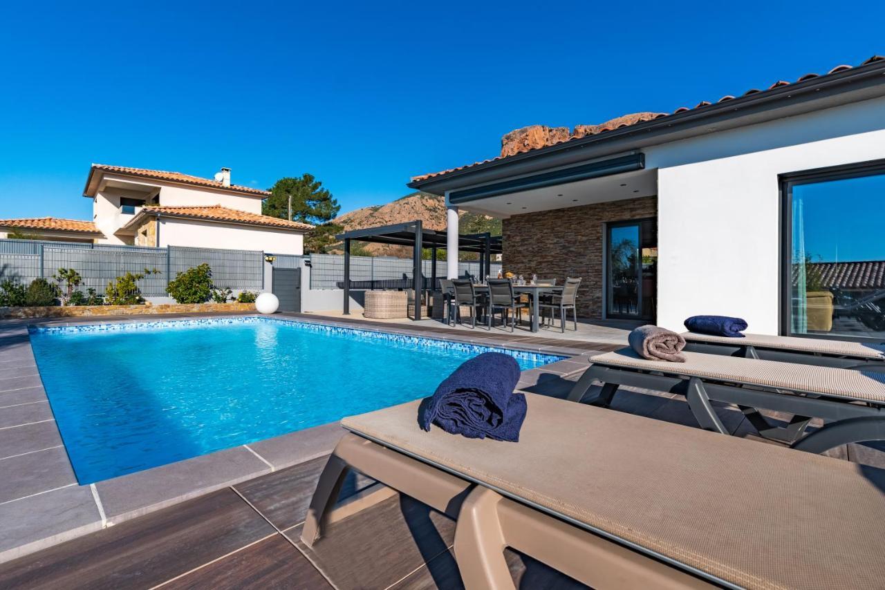 Afa Proche Ajaccio, Magnifique Villa Avec Piscine Privee 8 Personnes Exterior photo